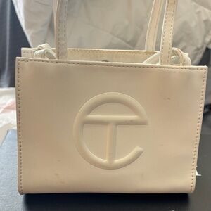 Telfar Ivory Mini Bag